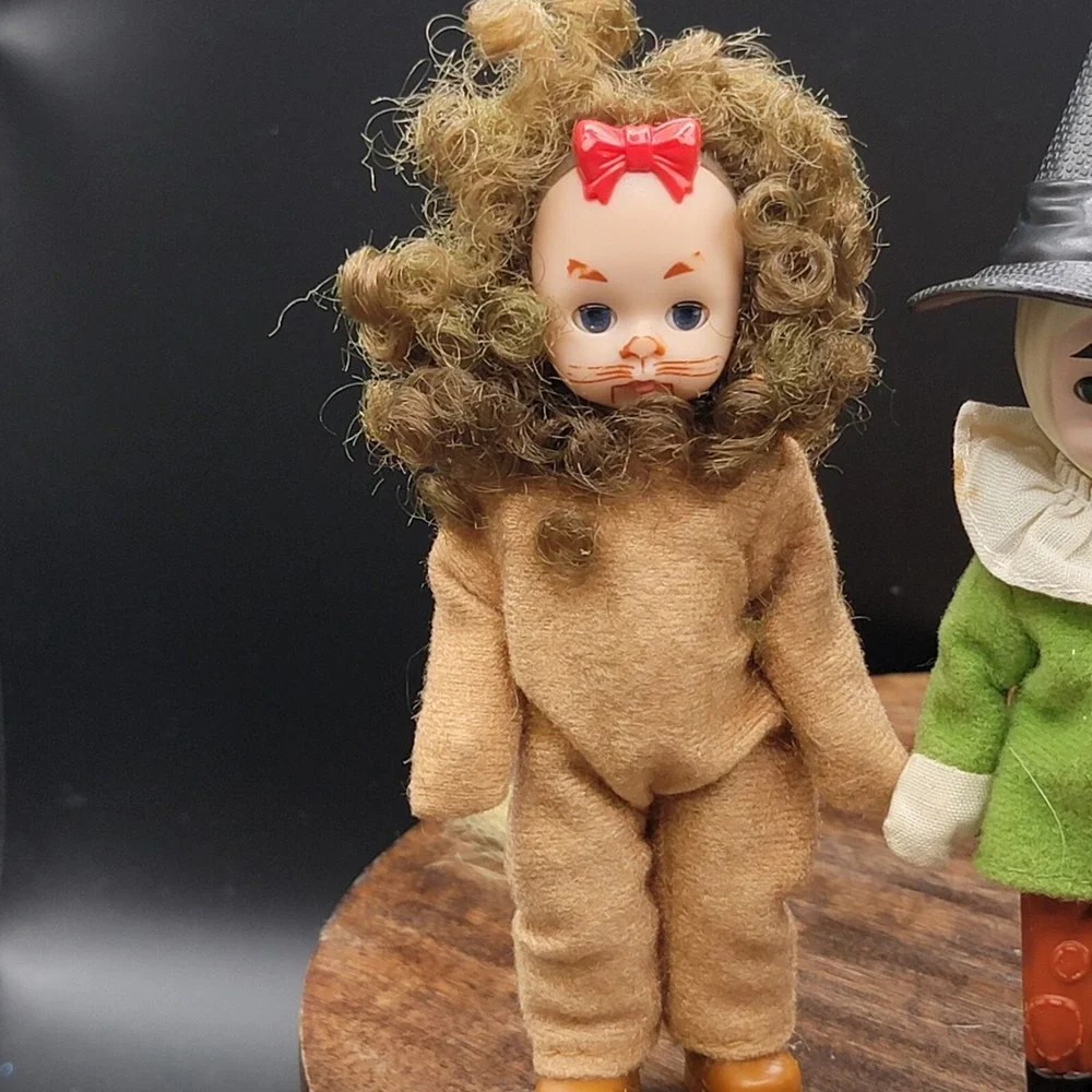 Madame Alexander Wizard of Oz Scarecrow Tin Man Cowardly Lion